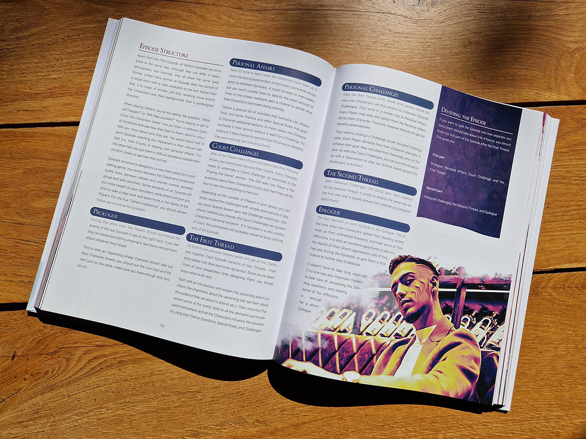 Defiant RPG Core Book (EU & rest of the world shipping)