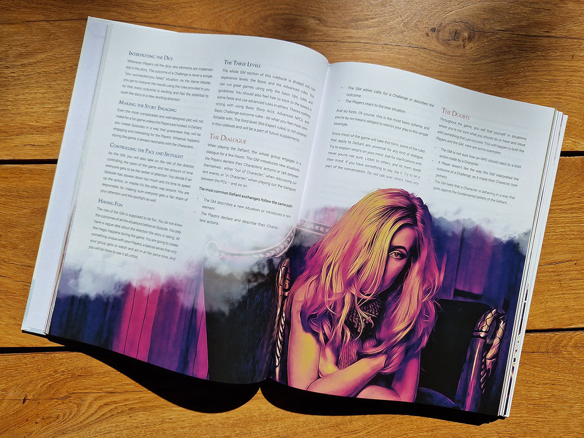 Defiant RPG Core Book (EU & rest of the world shipping)