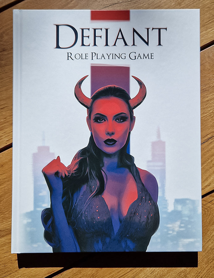 Defiant RPG Hardcover Printed Book (EU & rest of the world shipping)