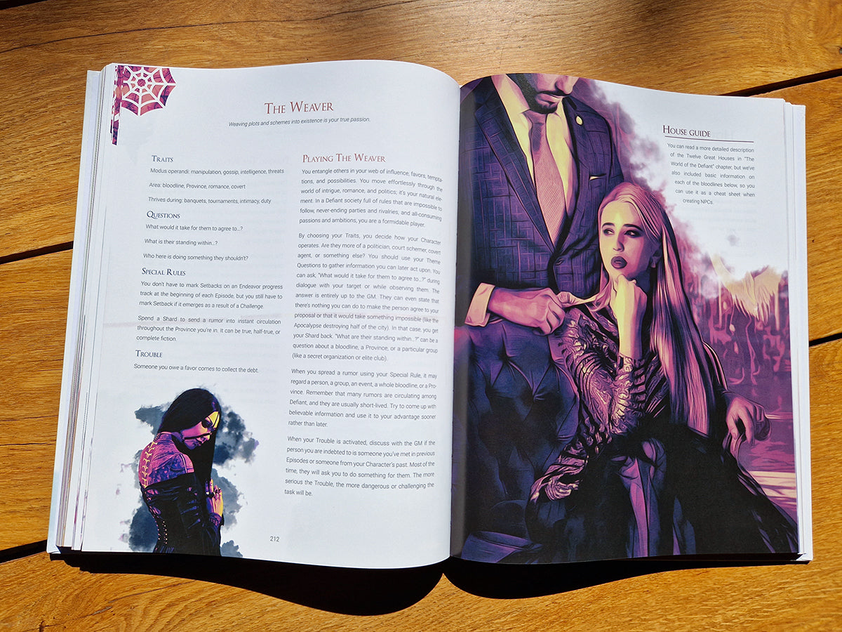 Defiant RPG Core Book (US & Canada Shipping) – Game Machinery